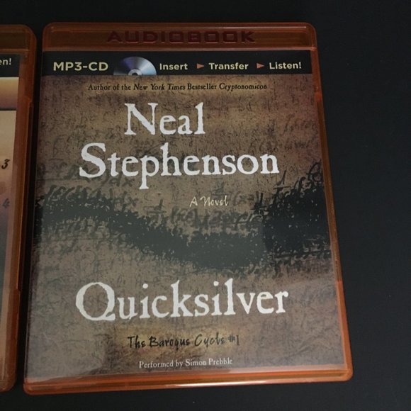 Neal Stephenson Audiobooks, Set of 3 - Picture 7 of 11